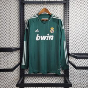 Camiseta verde retro de manga larga del Real Madrid 2012/13