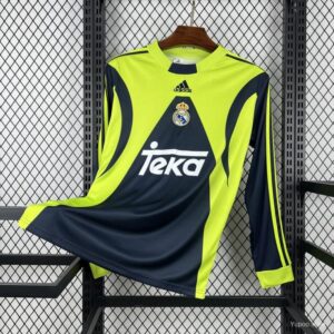 Camiseta retro de manga larga de portero del Real Madrid 1999/00