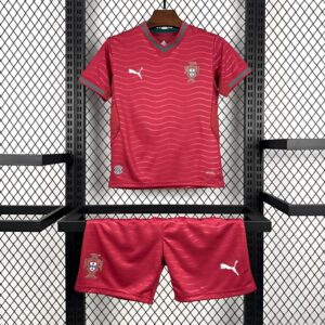 Equipación local de Portugal para niños del Mundial 2026