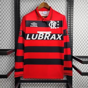 Camiseta retro de manga larga del Flamengo de la temporada 94/95