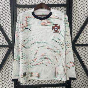 Camiseta de manga larga de Portugal para visitante 2025