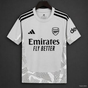 Camiseta de portero gris del Arsenal 26/27