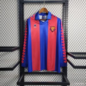 Camiseta retro de manga larga del Barcelona 91/92
