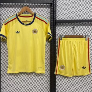 Camiseta amarilla de visitante de Curazao para niños 2026