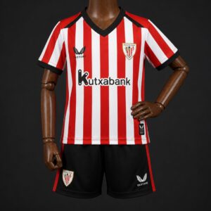 Camiseta de local del Athletic de Bilbao para niños, temporada 26/27