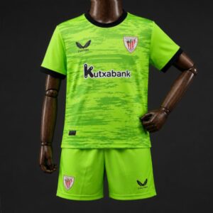 Camiseta verde claro de visitante para portero del Kids Athletic Club Bilbao 26/27