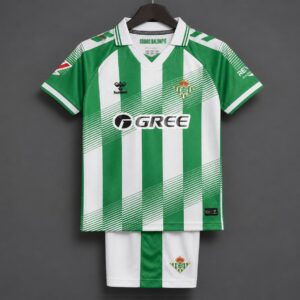 Camiseta de local del Real Betis para niños, temporada 26/27